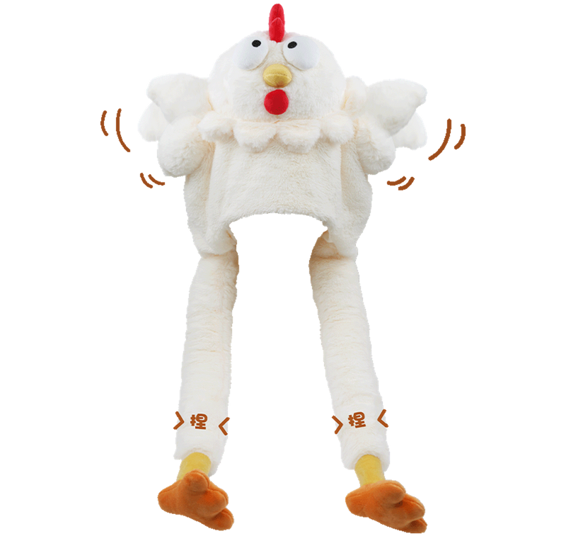 Chicken Plush Hat
