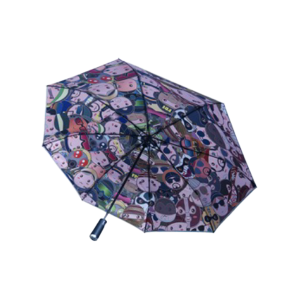 Cute Agent Umbrella Black