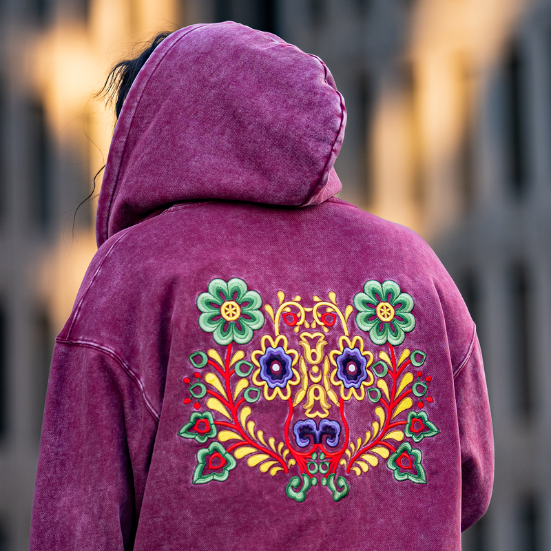 CS Rezan Pullover Hoodie Burgundy