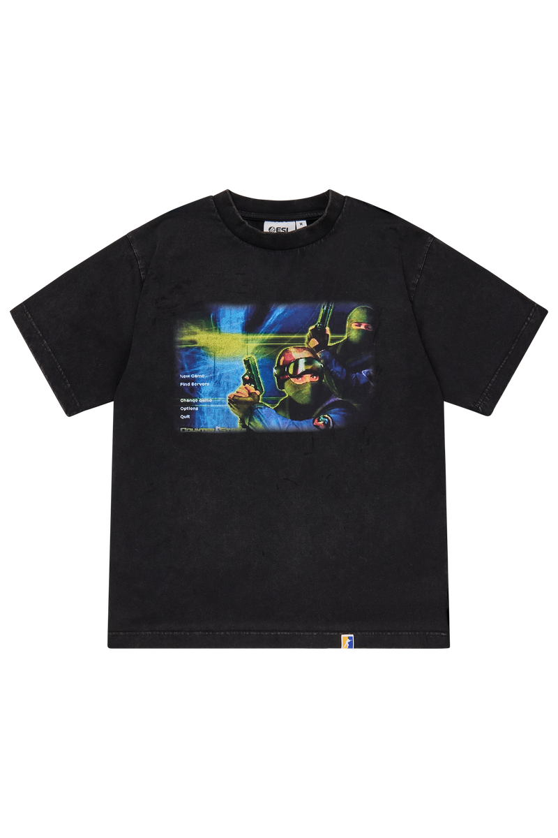 CS Vintage Short Sleeve T-Shirt Black
