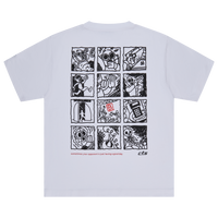 CS Comic Short Sleeve T-Shirt White