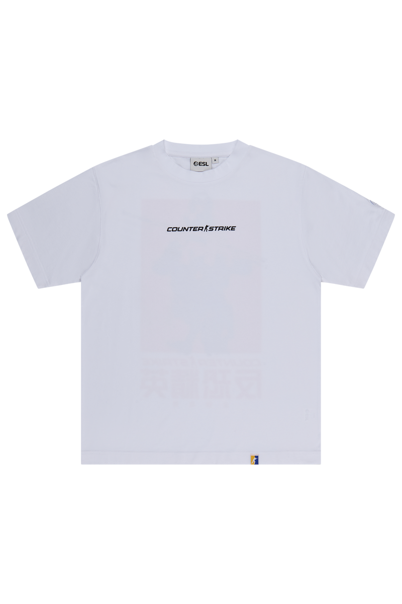 CS Agent Short Sleeve T-Shirt White
