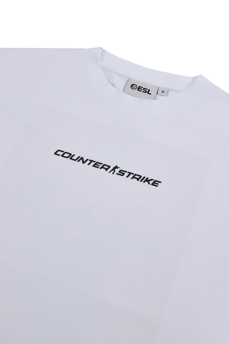 CS Agent Short Sleeve T-Shirt White
