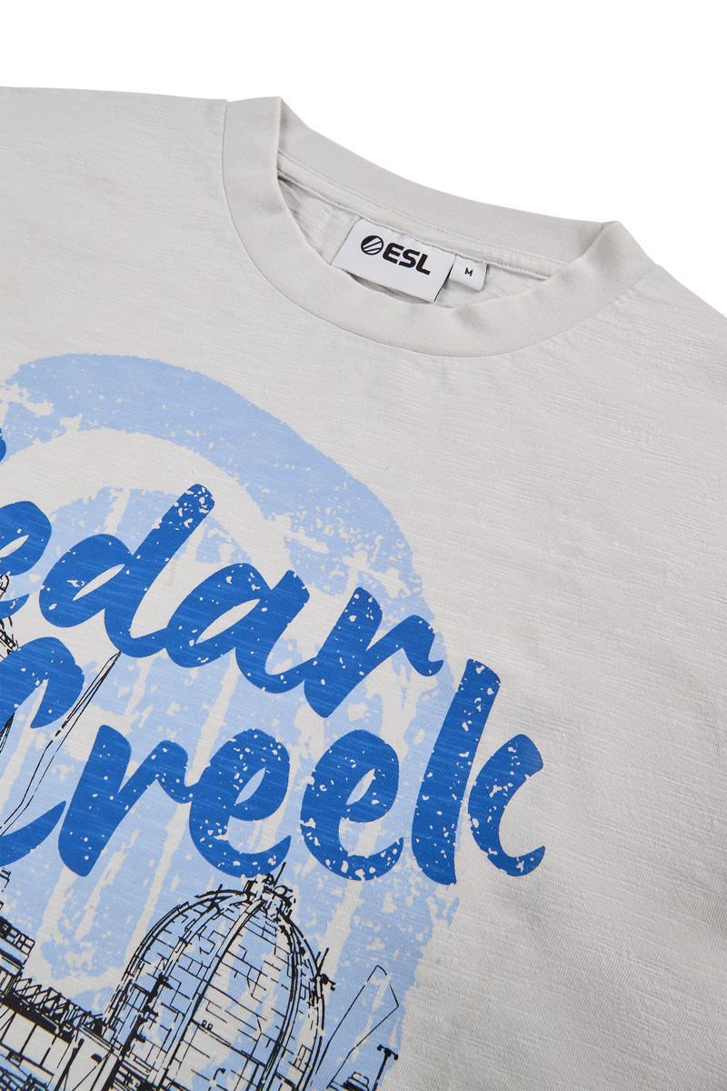 CS Cedar Short Sleeve T-Shirt Light Grey