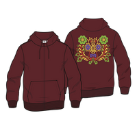 CS Rezan Pullover Hoodie Burgundy