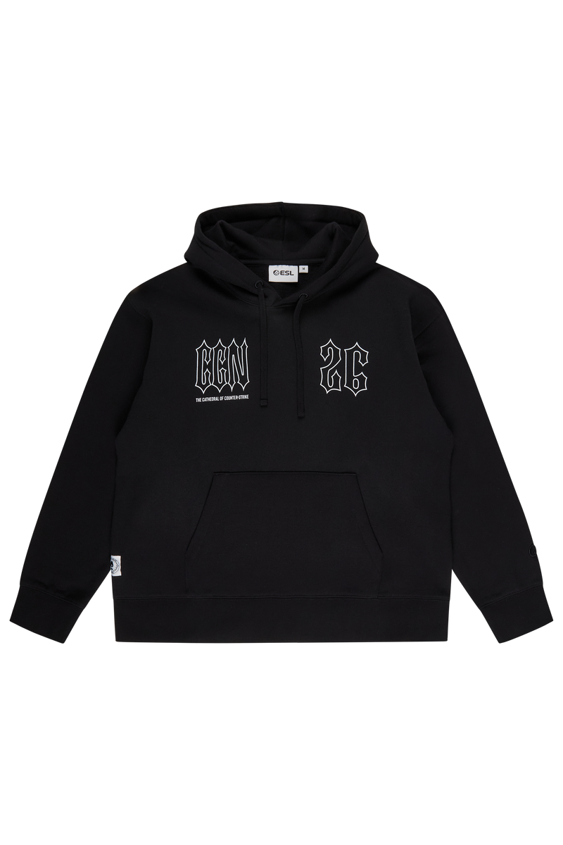 IEM Cologne 2026 Flame Pullover Hoodie Black