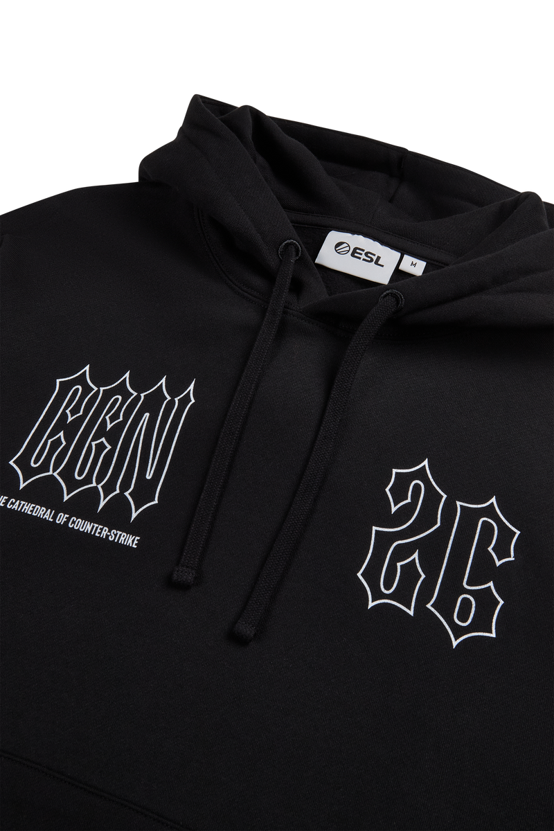 IEM Cologne 2026 Flame Pullover Hoodie Black