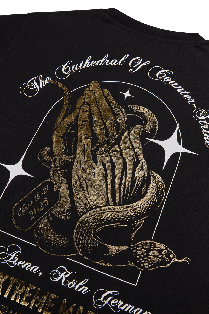 IEM Cologne 2026 Snake Short Sleeve T-Shirt Black