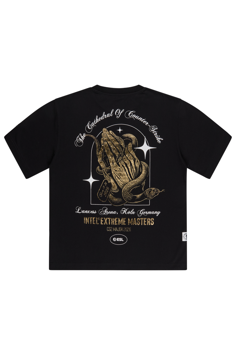 IEM Cologne 2026 Snake Short Sleeve T-Shirt Black