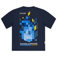 IEM Cologne 2026 Geometric Short Sleeve T-Shirt Navy Blue