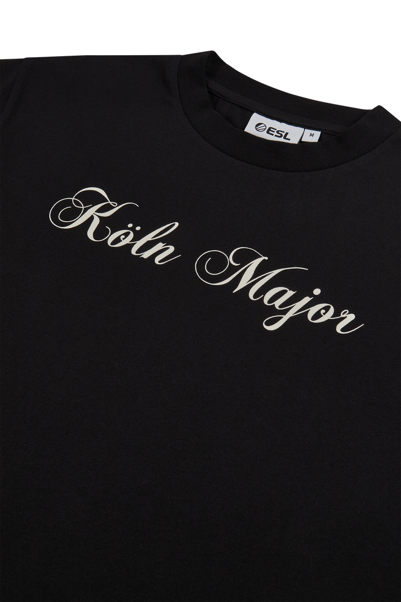 IEM Cologne 2026 Koln Major Short Sleeve T-Shirt Black