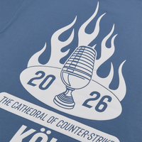 IEM Cologne 2026 Cup Short Sleeve T-Shirt Dusty Blue