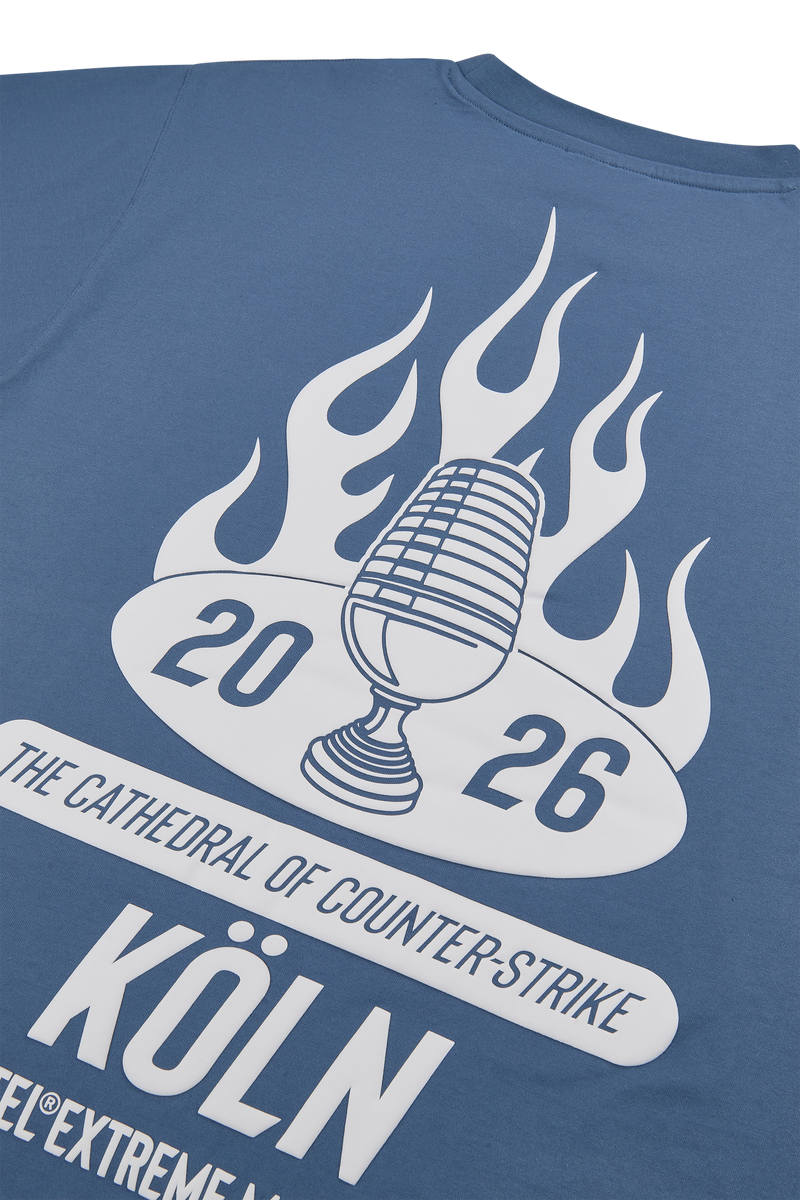 IEM Cologne 2026 Cup Short Sleeve T-Shirt Dusty Blue